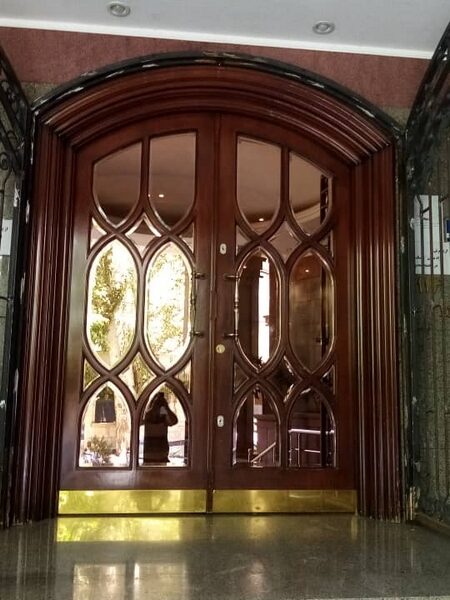 درب لابی کد محصول 76: راهنمای خرید درب لابی و تولید درب لابی: 09123353937