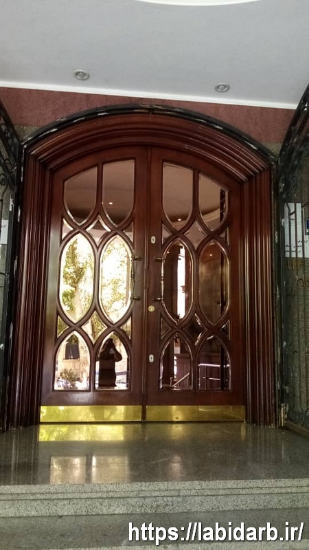 درب لابی کد محصول 76: راهنمای خرید درب لابی و تولید درب لابی: 09123353937