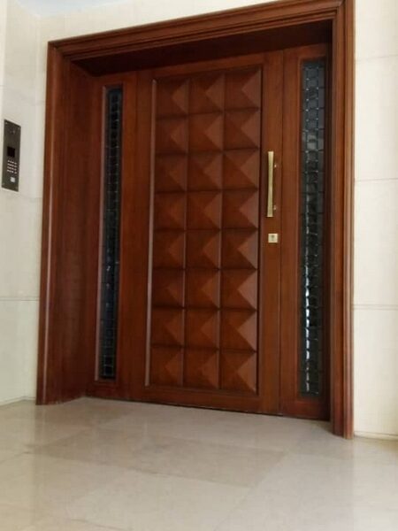 درب لابی کد محصول 75: راهنمای خرید درب لابی و تولید درب لابی: 09123353937